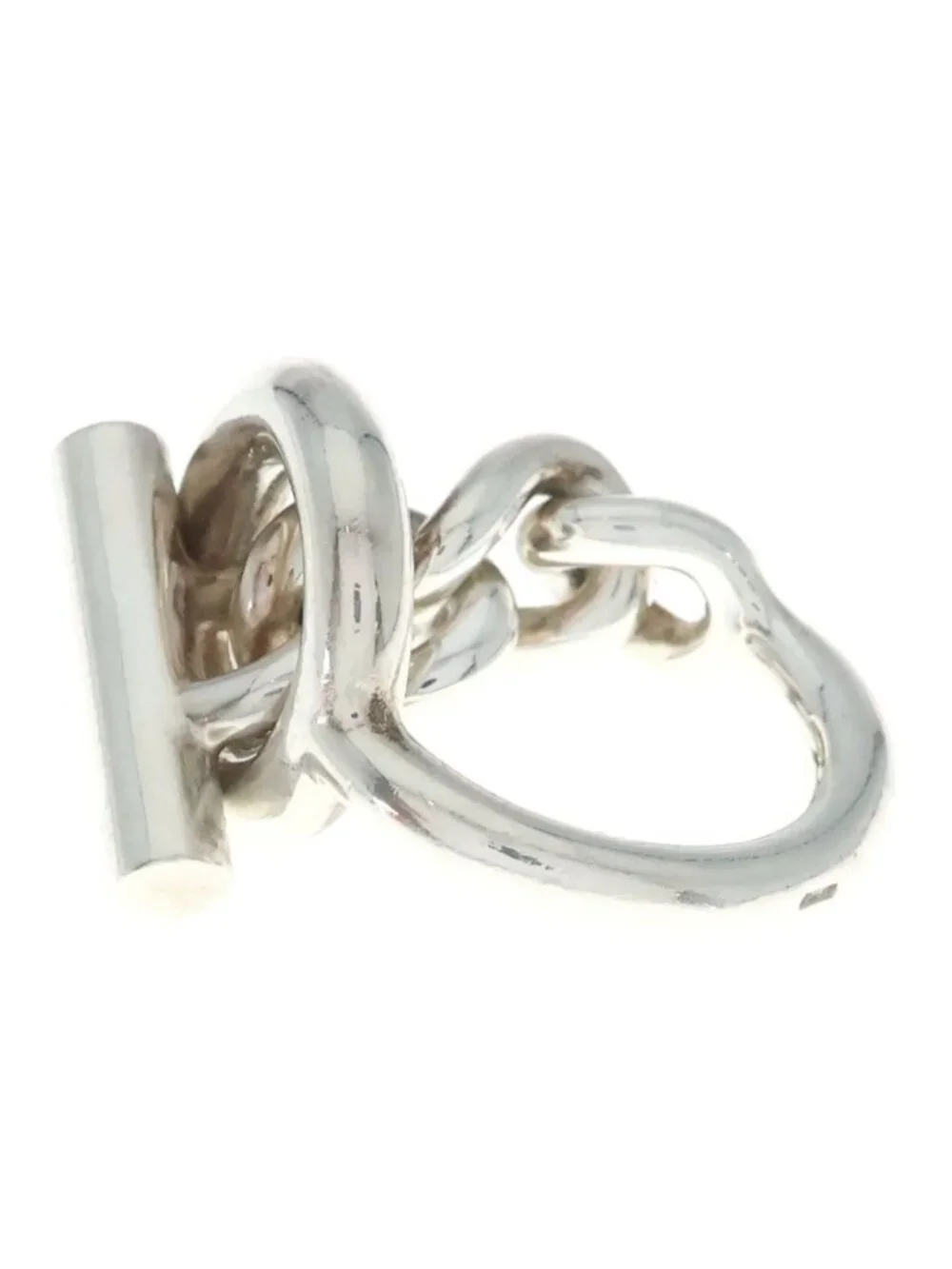 Hermes Echappee Croisette MM Ring Silver